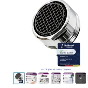 Aireador de Grifo M24 M. ROSENFELD HOME - Oferta Es Filtro atomizador Aireador de Grifo M24 M. ROSENFELD HOME en latón cromado con sello de calidad alemana en oferta en Amazon España.