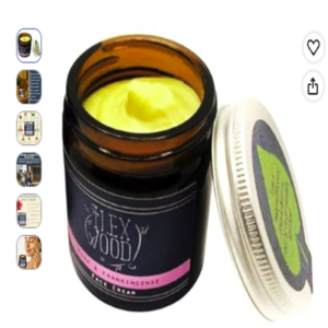 Crema Facial Natural The Ilex Wood Rosa e Incienso Tarro de cristal con crema facial natural de rosa e incienso de la marca The Ilex Wood en oferta
