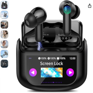 auriculares traductor en tiempo real qxufv auriculares traductor en tiempo real qxufv con estuche de pantalla tactil led