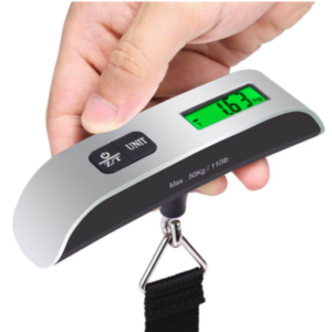 Báscula digital compacta para maletas de viaje Báscula portátil digital para pesar equipaje en mano