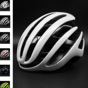 Casco de ciclismo de montaña ultraligero Casco de ciclismo de montaña de una pieza ultraligero en color blanco