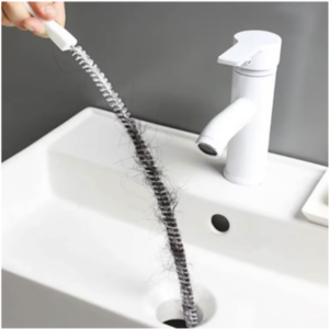 Cepillo de limpieza de drenaje Cepillo de limpieza de drenaje de fregadero flexible extrayendo cabello