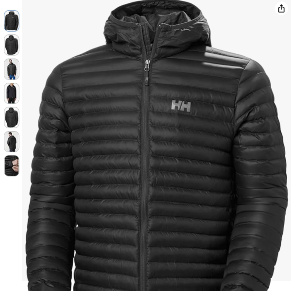 Chaqueta Helly Hansen Sirdal con capucha en negro