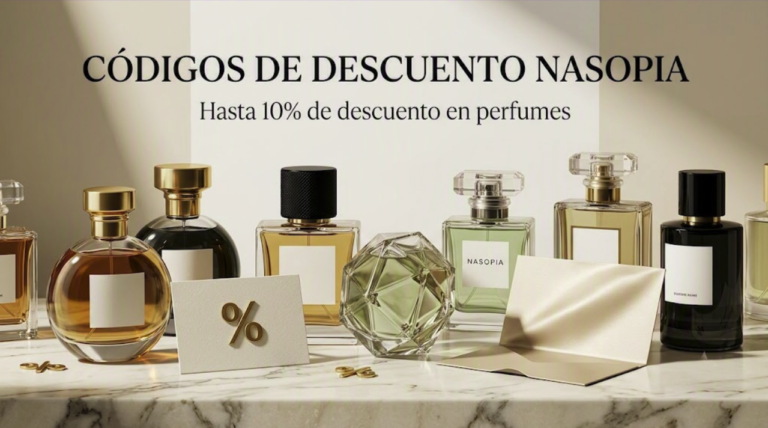 Códigos de descuento Nasopia en perfumes de autor