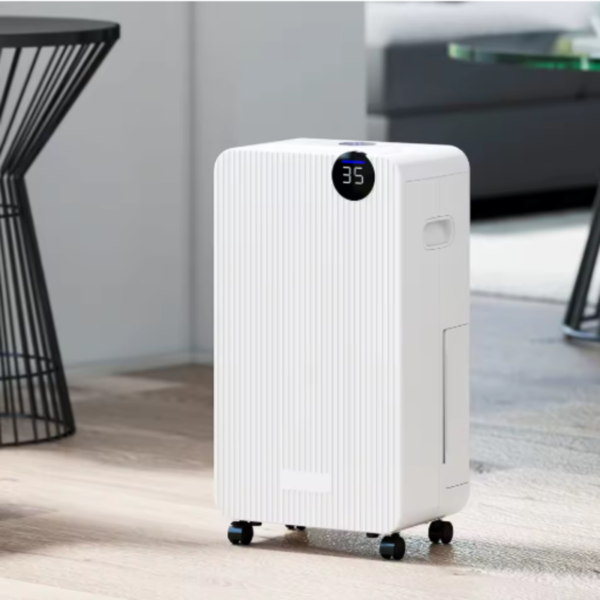 Deshumidificador para casa 12L/día Deshumidificador para casa 12L/día color blanco con pantalla LED