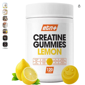 Gominolas de creatina ETN+ Gominolas de creatina ETN+ sabor limón