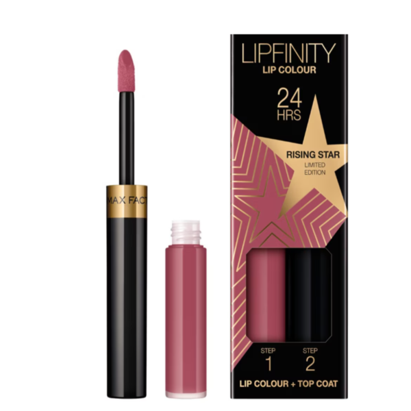 Labial Líquido Max Factor Lipfinity Rising Stars 084 Labial líquido Lipfinity Rising Stars Max Factor 084 con su aplicador y caja de edición limitada