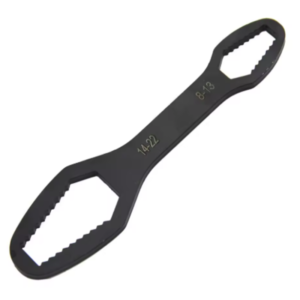 Llave plateada multifuncional Llave plateada multifuncional de doble extremo para tornillos y tuercas