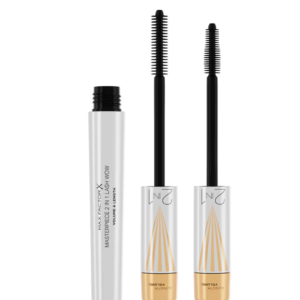 Máscara de pestañas Max Factor volumen y longitud Máscara de pestañas Max Factor Masterpiece 2 en 1 tono negro