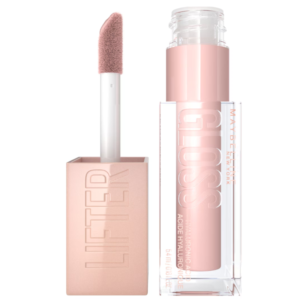 Maybelline Lifter Gloss 02 Ice brillo de labios con ácido hialurónico