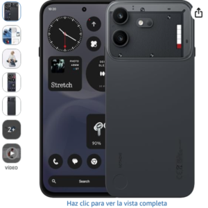 Nothing Phone (4b) smartphone Android 16 con pantalla amoled y glyph bar