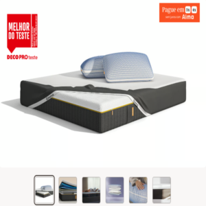 Pack colchón Emma Elite+ con almohadas y protector impermeable