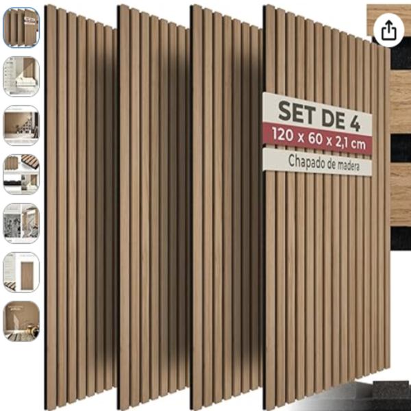 paneles de pared decorativos mdf tectake paneles de pared decorativos mdf tectake en acabado roble