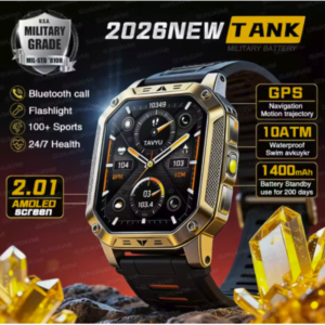 Reloj Inteligente Militar TANK 2026 Reloj Inteligente Militar TANK 2026 con pantalla AMOLED y GPS