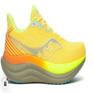 Zapatillas running saucony triumph 23 de maxima amortiguacion Zapatillas running saucony triumph 23 de color amarillo con suela amortiguada en oferta