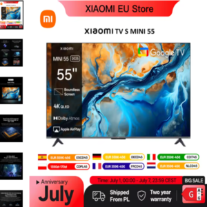 Televisor Xiaomi TV S Mini 55 con panel QD-Mini LED y Google TV
