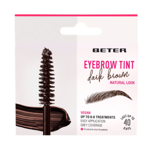 Tinte de cejas Beter Brows&Lashes tono castaño oscuro