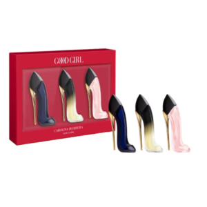 Estuche de regalo Good Girl Carolina Herrera con tres miniaturas
