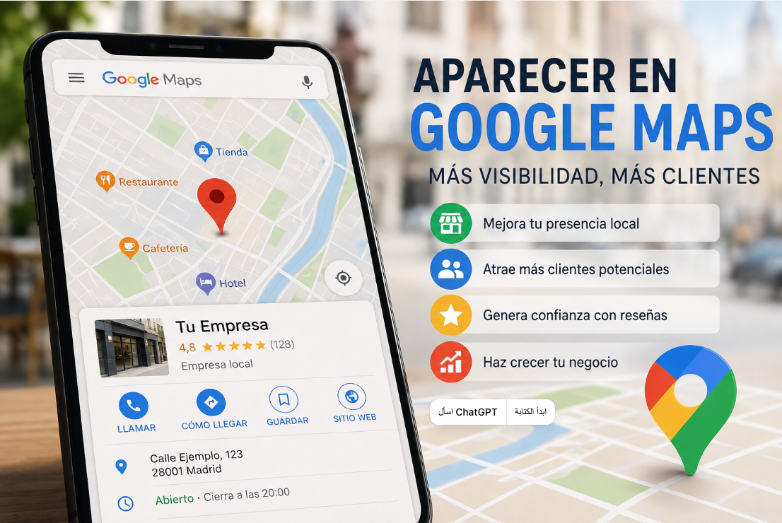 Cómo aparecer en Google Maps y mejorar la visibilidad de una empresa