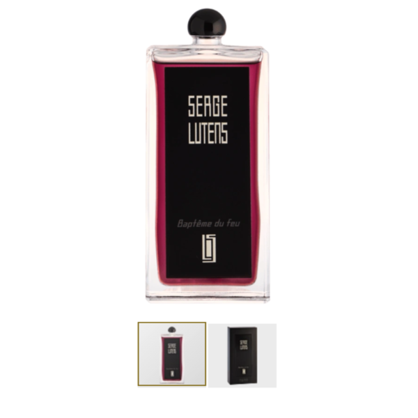 Frasco del perfume Serge Lutens Baptême Du Feu de 50 ml