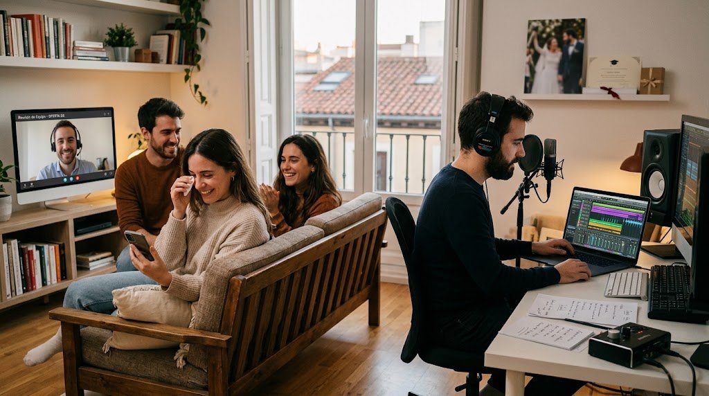 Canciones personalizadas para empresas, regalos y celebraciones